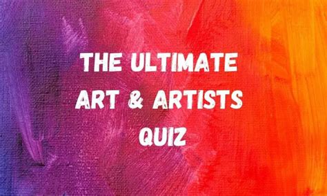 free painting quiz